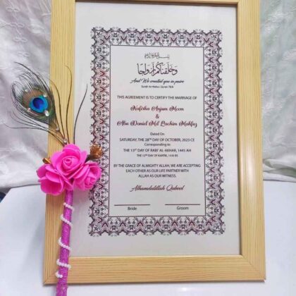 Nikah Nama 01